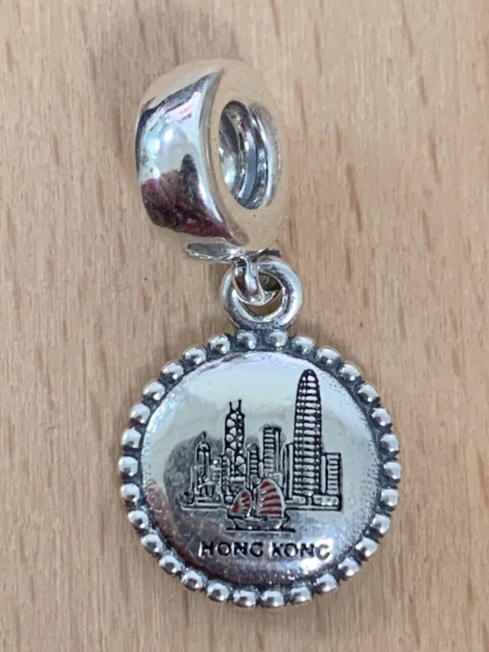 Pandora Victoria Harbour Hong Kong Dangle Charm, S925 Silver Jewelry Bracelets